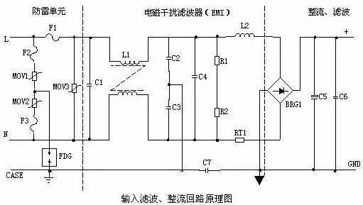 八种开关电源电路图（开关电源电路图及原理讲解）(2)