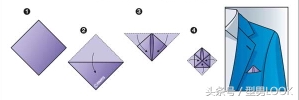 九种西服口袋方巾的折法，学会了，不怕正式场合不会凹造型！