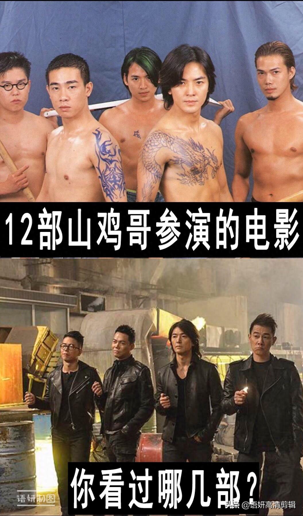 12部山鸡哥参演的电影，你看过哪几部？哪部最好看？