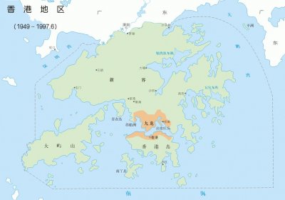 ​中华人民共和国香港特别行政区的18个行政区划详细介绍